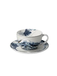Tee-/ Cappuccinotasse Katsushika Hokusai - Die Welle