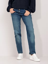 Jeans mit verschiedenen Knöpfen