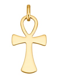 Hanger Ankh-kruis van 18 kt. goud