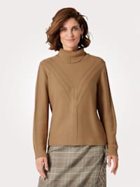 Jumper in a chic textured knit