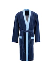 Bademäntel Herren Kimono Tommaso marine blau - 493
