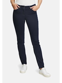 Basic-Jeans mit aufgesetzten Taschen