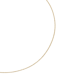 Chaîne maille ancrée en or jaune en or jaune 750, 42 cm