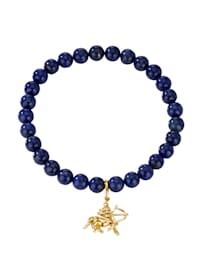 Armband Geboortesteen Boogschutter van lapis lazuli