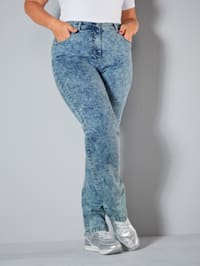 Jeans in Moonwashed Optik