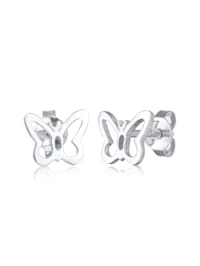 Ohrringe Schmetterling Trend Symbol 925 Silber