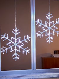 LED akrylová snehová vločka