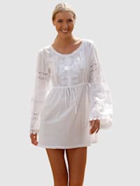 Tunic with elegant lace detailing