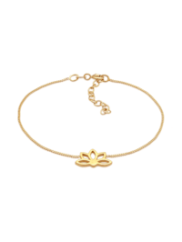 Armband Lotusblume Yoga Blume Spirituell 925 Silber