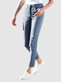 3/4-jeans in model Sabine Slim