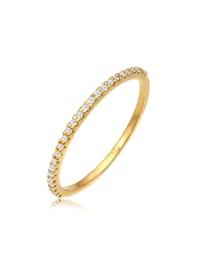 Ring Geo Microsetting Diamant (0.125 Ct.) 585 Gelbgold