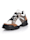 Alba Moda Sneaker mit Bergsteigerschnürung, Off-white/Braun