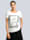 Alba Moda Shirt met trendy print, Ecru/Zwart