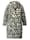 Keerbare jas met een kant met animalprint en een effen kant