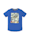 Tom Tailor T-Shirt mit großflächigem Print , victoria blue|blue