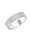 Giorgio Martello Ring mit weißen Zirkonia Steinen, Silber 925, Weiss