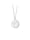 CAI Halskette 925/- Sterling Silber 50+5cm Glänzend, weiß