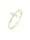 Elli DIAMONDS Ring Kreuz Symbol Geo Diamant (0.025 Ct.) 375 Gelbgold, Gold