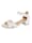 MONA Sandalette mit Klettverschluss, Weiß