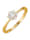 Amara Diamant Damenring mit lupenreinen Brillanten, Weiß