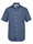 BABISTA Overhemd, Blauw/Wit