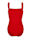 Sunflair Badeanzug in schlankmachender Optik, Rot