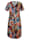 m. collection Džersej šaty s kvetinovým vzorom, Multicolor