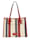 Taschenherz Shopper 2-tlg. mit einer Innentasche 2-teilig, Marineblau/Rot/Off-white