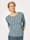 Barbara Lebek Shirt met print rondom, Turquoise/Mint