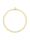 Ring Kreuz Symbol Geo Diamant (0.025 Ct.) 375 Gelbgold