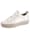 Paul Green Sneaker met supersoft finish, Offwhite