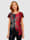 Paola Shirt mit applizierten Pailletten, Rot/Schwarz