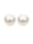 Ohrringe Klassisch Synthetische Perle 925 Silber