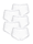 Harmony Culottes à motif brodé, 5x blanc