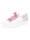 Remonte Plateausneaker mit austauschbaren Schnürsenkeln, Weiß/Pink