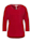 Street One Shirt in Flausch Optik, full red