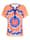 T-shirt à motif batik tendance