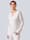 Alba Moda Pullover mit fixiertem Aufschlag am Arm, Off-white