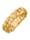 Diemer Gold Bague d'aspect maille gourmette, Coloris or jaune