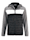 BABISTA Jacke mit größenverstellbarer Kapuze, Schwarz/Grau