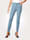 Relaxed by Toni Jeans met modieus paisleydessin, Lichtblauw