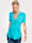 MONA T-shirt à ravissante encolure, Turquoise