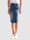 Dress In Jeansskjørt med moderne vasket effekt, Blue bleached