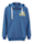 John F. Gee Kapuzensweatshirt aus reiner Baumwolle, Blau