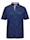 BABISTA Polo tričko s modernými kontrastnými detailmi, Modrá