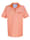 Roger Kent Poloshirt in Jacquard-Qualität, Orange
