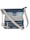 Rieker Umhängetasche mit abnehmbarem rieker-Anhänger, Marineblau/Weiß
