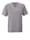 Men Plus V-Shirt aus reiner Baumwolle, Grau