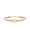 Ring Prinzessschliff Diamant (0.13 Ct) 585 Gelbgold