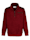 Roger Kent Flísové tričko so vsadkami vo velúrovom vzhľade, Červená
